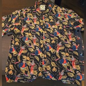 Roosevelt Rick Flair XL button down shirt